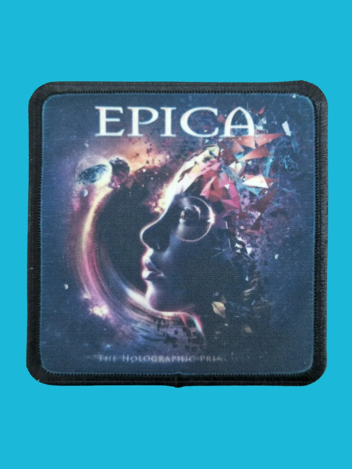 Patch Epica - The Holographic Principle - Imprimé - Carré de 7,5 x 7,5 centimètres